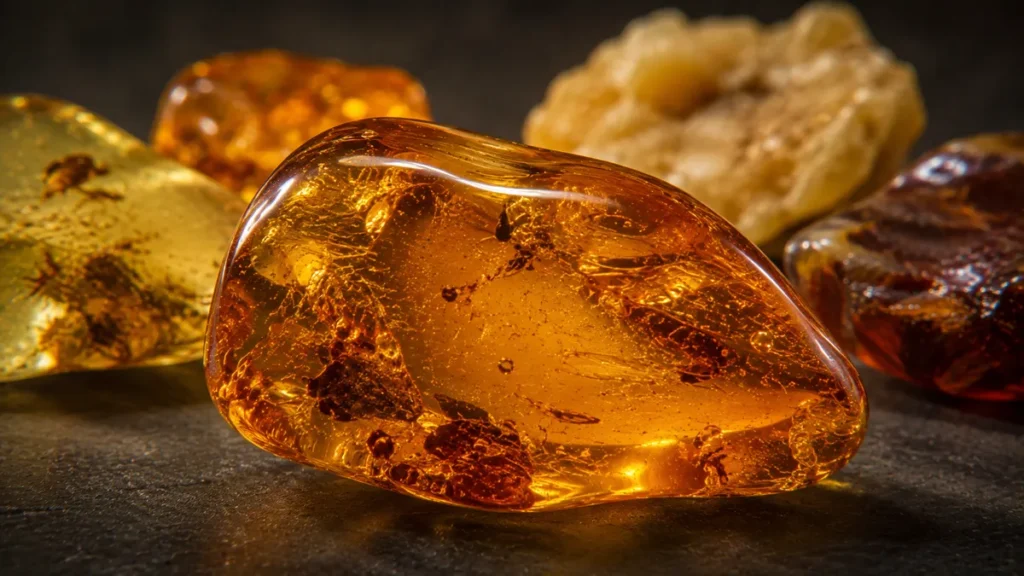 amber found around the world