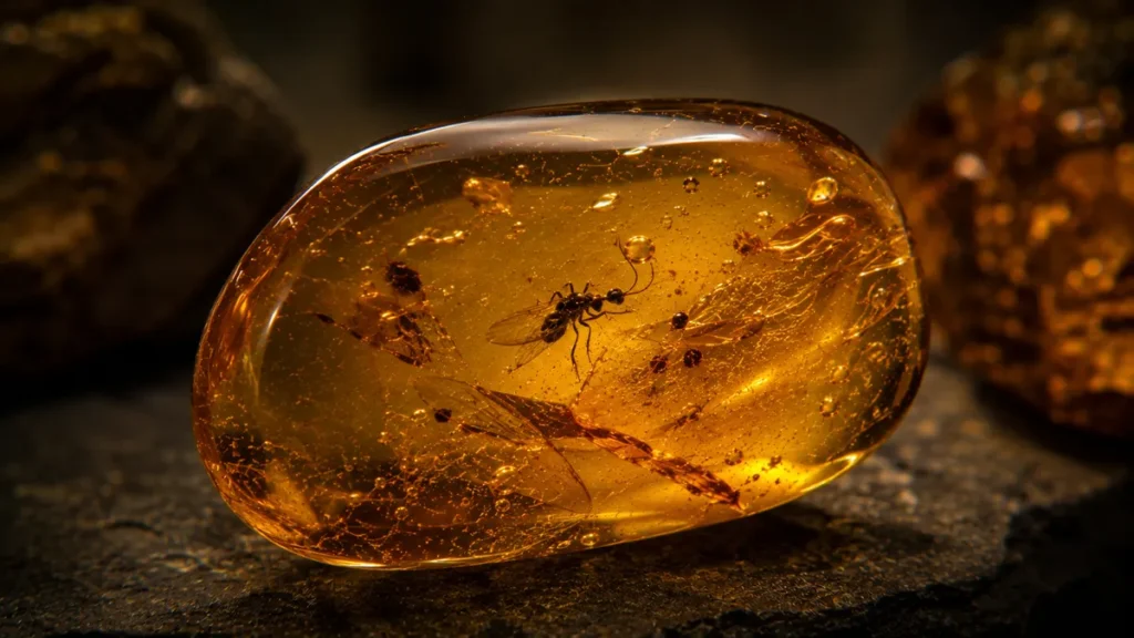 amber from tropical and ancient forests