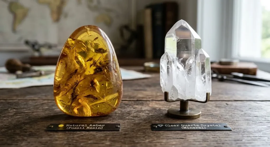 Is Amber a Real Stone or Resin? What Amber Really Is amber vs quartz