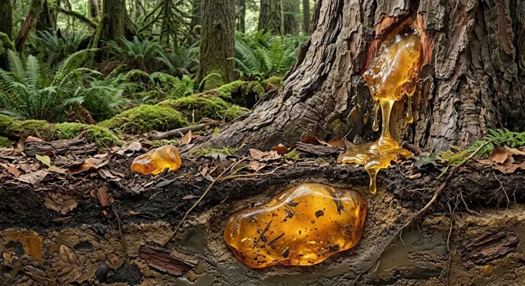 Is Amber a Real Stone or Resin? What Amber Really Is fresh tree resin fossil resin