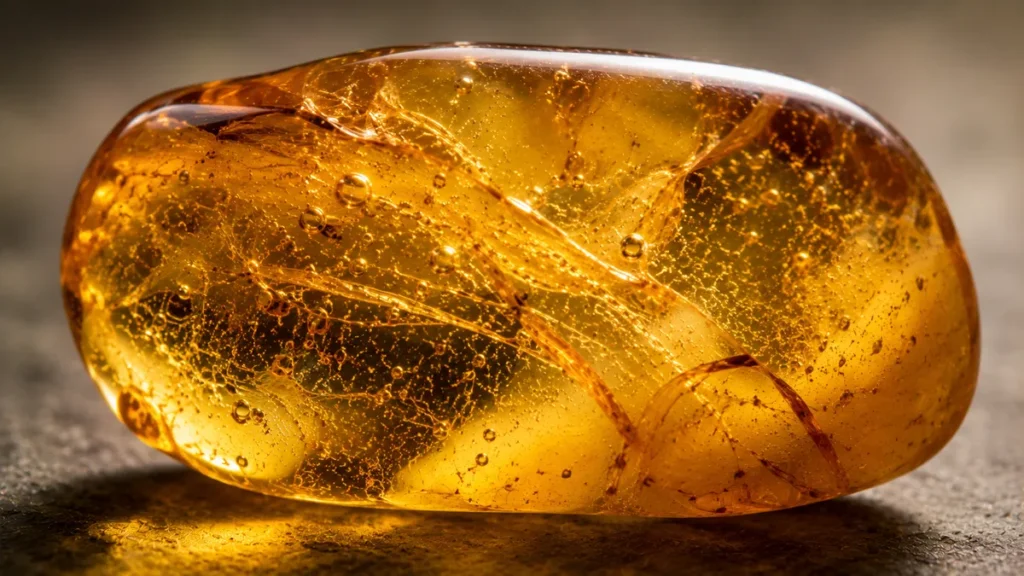 How to Tell Good Quality Amber: A Complete Guide looking inside amber