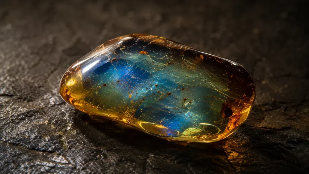 rare amber colors and unusual natural specimens
