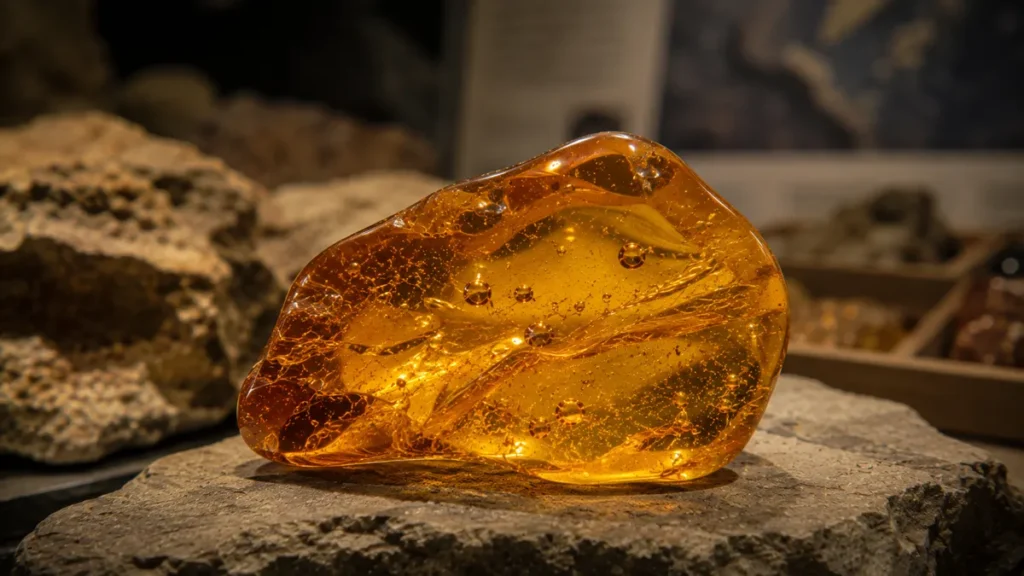 why is so much amber found in the baltic region