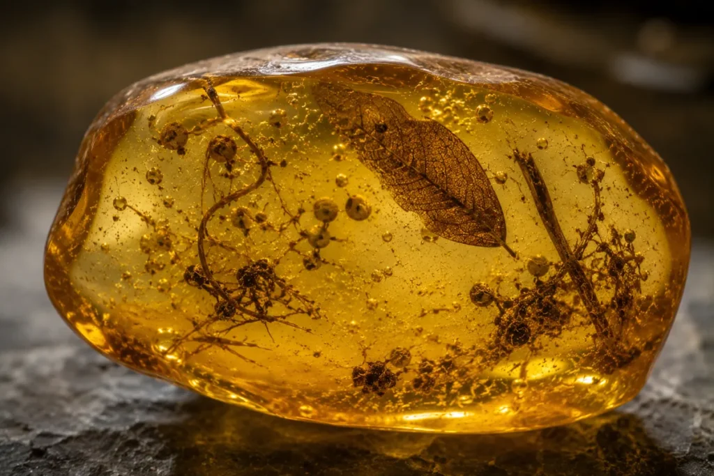 amber is an archive of more than insects