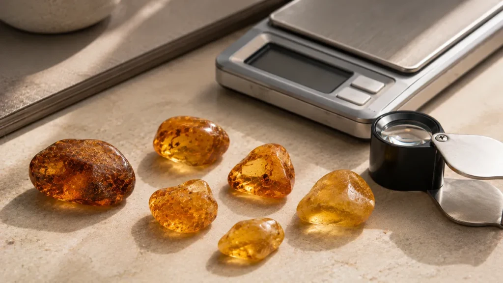 evaluating baltic amber before purchase
